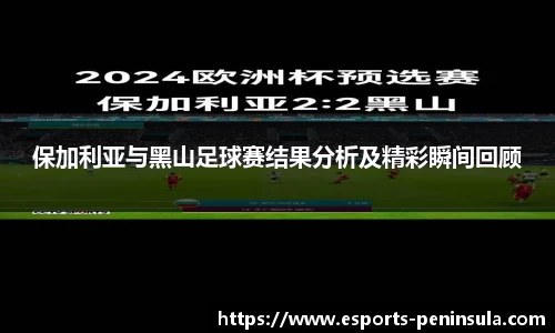保加利亚与黑山足球赛结果分析及精彩瞬间回顾